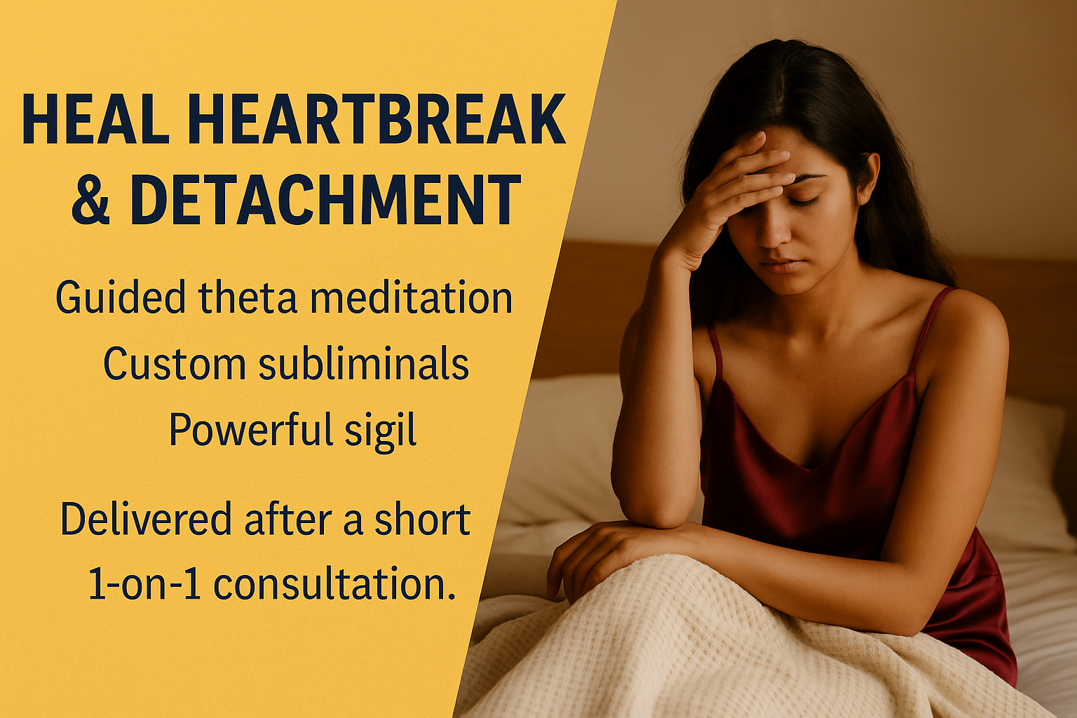 Heal Heartbreak & Detachment